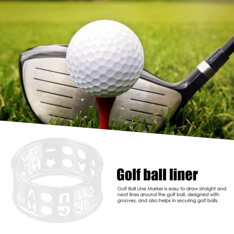 Stencils Golf Ball Marking Template Unique Letter Golf Ball Liner