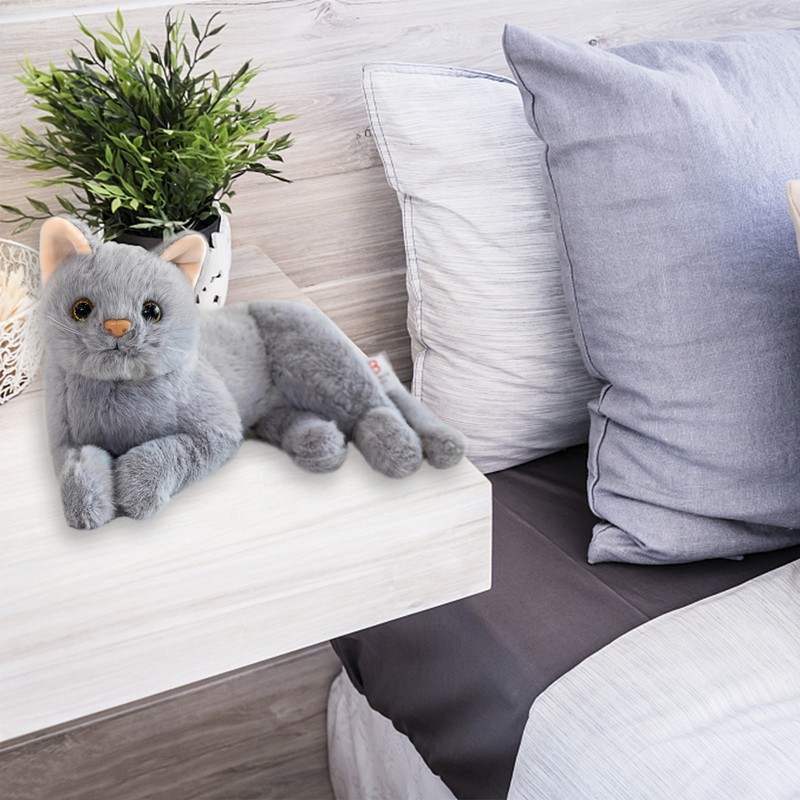 Cat Stuffed Animals Realistic Cat Kitten 12 inch Plush Cat Stuffed Doll Soft