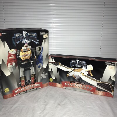 Power Rangers Deluxe Ninja Megazord & Falcon Zord! SEALED In Box! Unused! Rare!