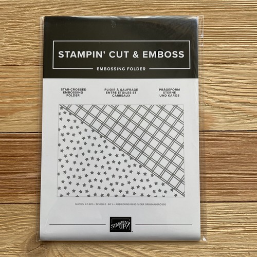 Stampin Up - Star-crossed Embossing Folder - NEW 