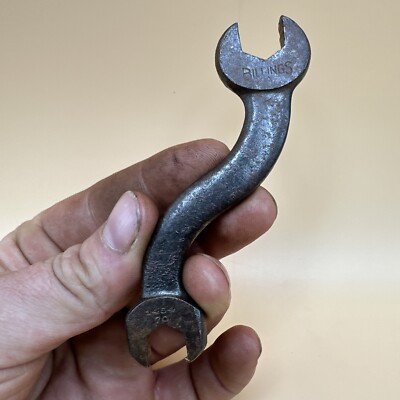 Billing And Spencer Co 3/8  X 7/16  Double Open S Curve Wrench No 1454