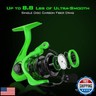 KastKing Zephyr Spinning Reel Green Size 500,Light to 5.6oz, 6+1BB Smooth Powerful Fishing Reel, FreshandSaltwater Fishing Reel, Oversized Stainless Steel Main Shaft