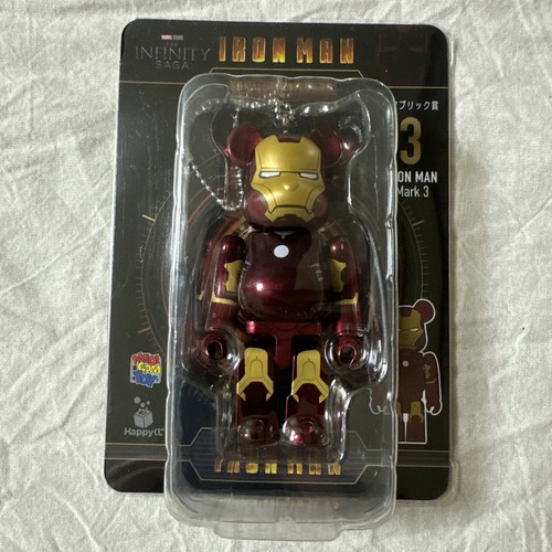 Bearbrick Iron Man Mark 3 100% MARVEL INFINITY SAGA Medicom