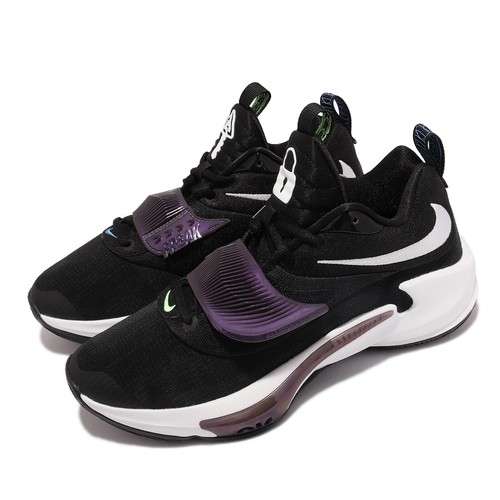 

Мужские баскетбольные кроссовки Nike Zoom Freak 3 EP III Project 34 Black White DA0695-001, Черный, Zoom Freak 3 Ep