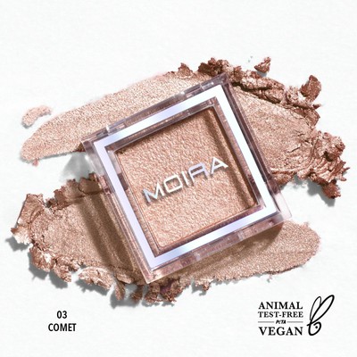 MOIRA LUCENT CREAM Peach Gold Shimmer SHADOW (003, COMET)