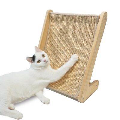 Cat Scratcher L-Shaped 16 Inch Cat Scratch Pad Cat Scratch Furniture Protecto...