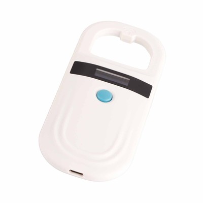 Rechargeable Animal Chip ID Scanner Pet Microchip Scanner Display Support FDX...