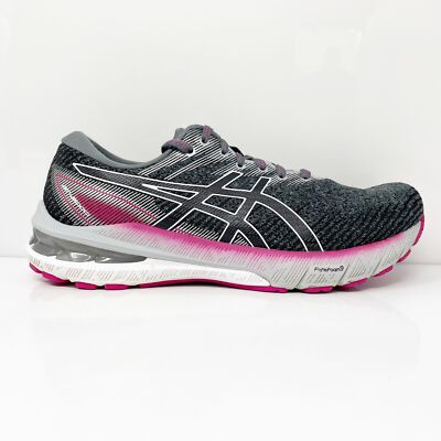 Asics Womens GT 2000 10 1012B044 Черные кроссовки для бега Размер 7,5 шириной