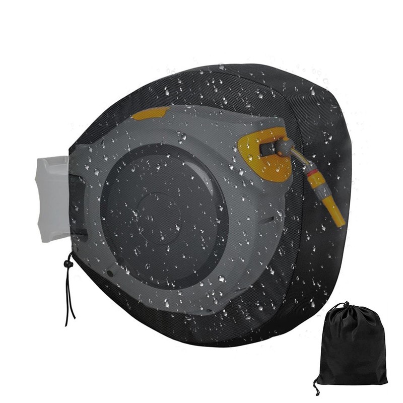 Hose Reel Cover Retractable Garden Wall Mounted Hose Storage Bib Dustproof Cloth