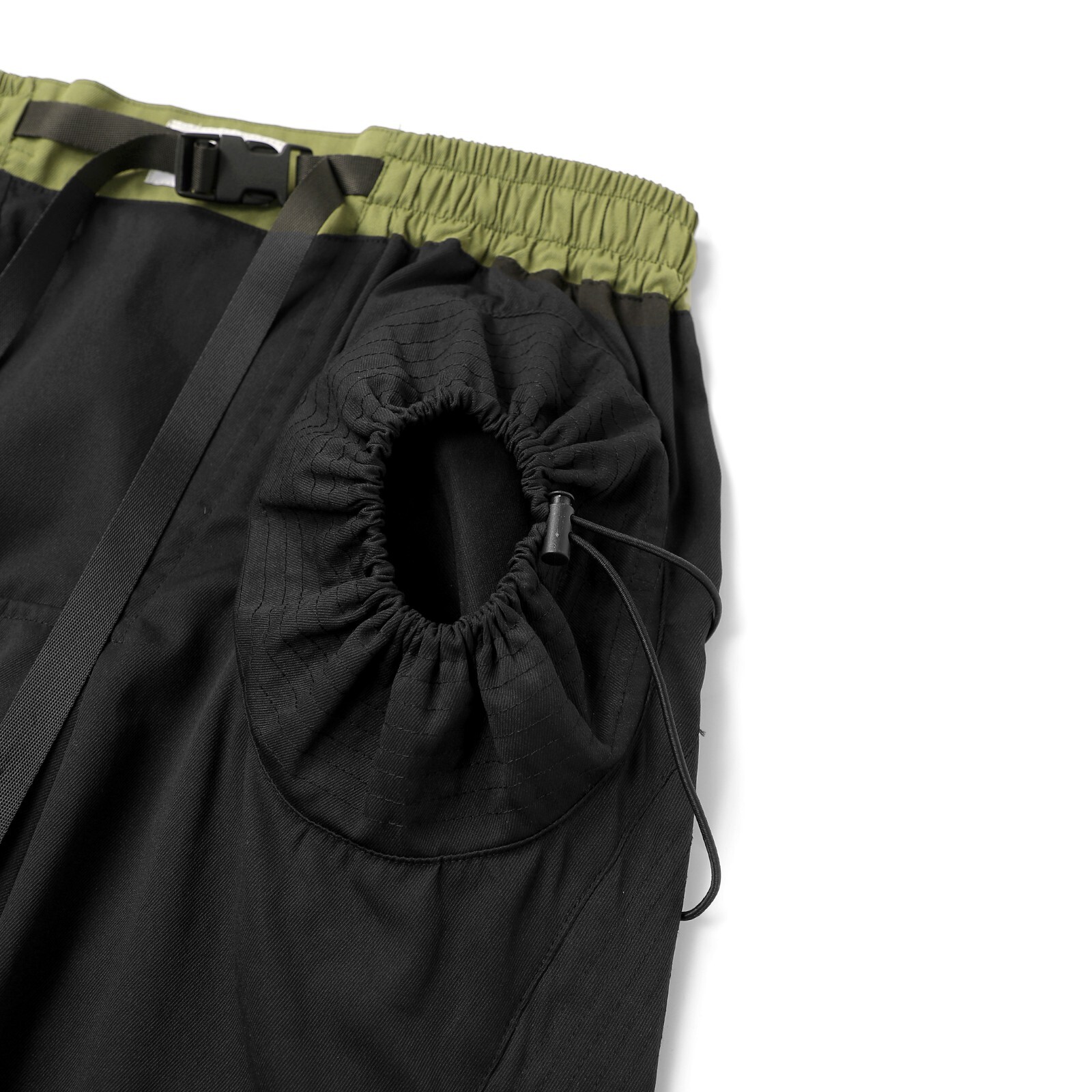 Niepce Black Techwear Pants Relaxed Fit Cyberpunk Streetwear Fashion Trousers