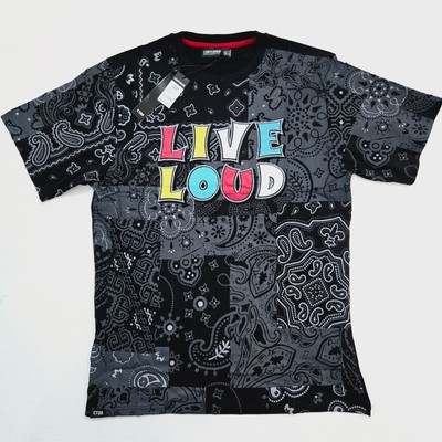 Contender Mens T-Shirt Live Loud Design Match With Jordan Nike Foamposite M -3XL