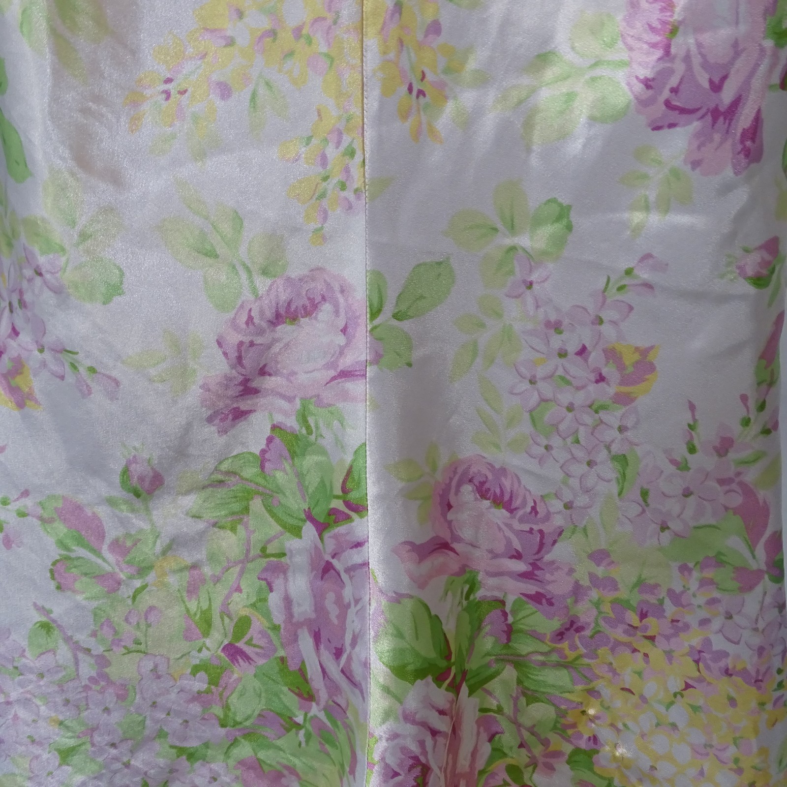 Oscar de la Renta Pink Label Sleep Shirt Babydoll Top Lingerie Size S Floral