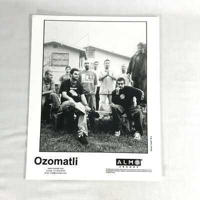 Ozomatli Press Photo 8'' x 10'' (a) Hip Hop Latin Alternative Band