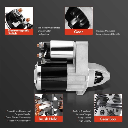 New Starter Motor for Dodge Dart 2013 2014 2015 2016 L4 2.0L 2.4L 1.4KW CW 10T