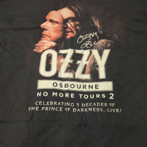 Ozzy Osborne No More Tours 2. XL T-shirt European Concert