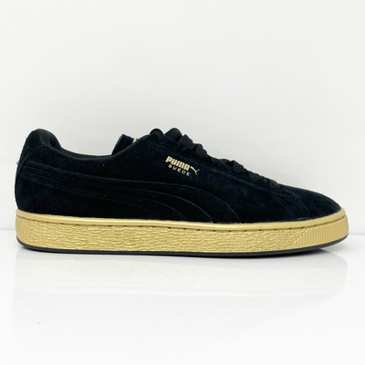 Puma Boys Suede Classic Plus 364388 02 Черная повседневная обувь Кроссовки Размер 6,5 C