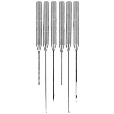 2set Fishing Rigging Bait Needle Stainless Steel Tool For Enthusiasts BLG