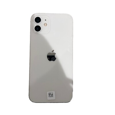 Apple iPhone 12 - 128 GB - White  (Unlocked) / No Face ID/ Excellent Condition