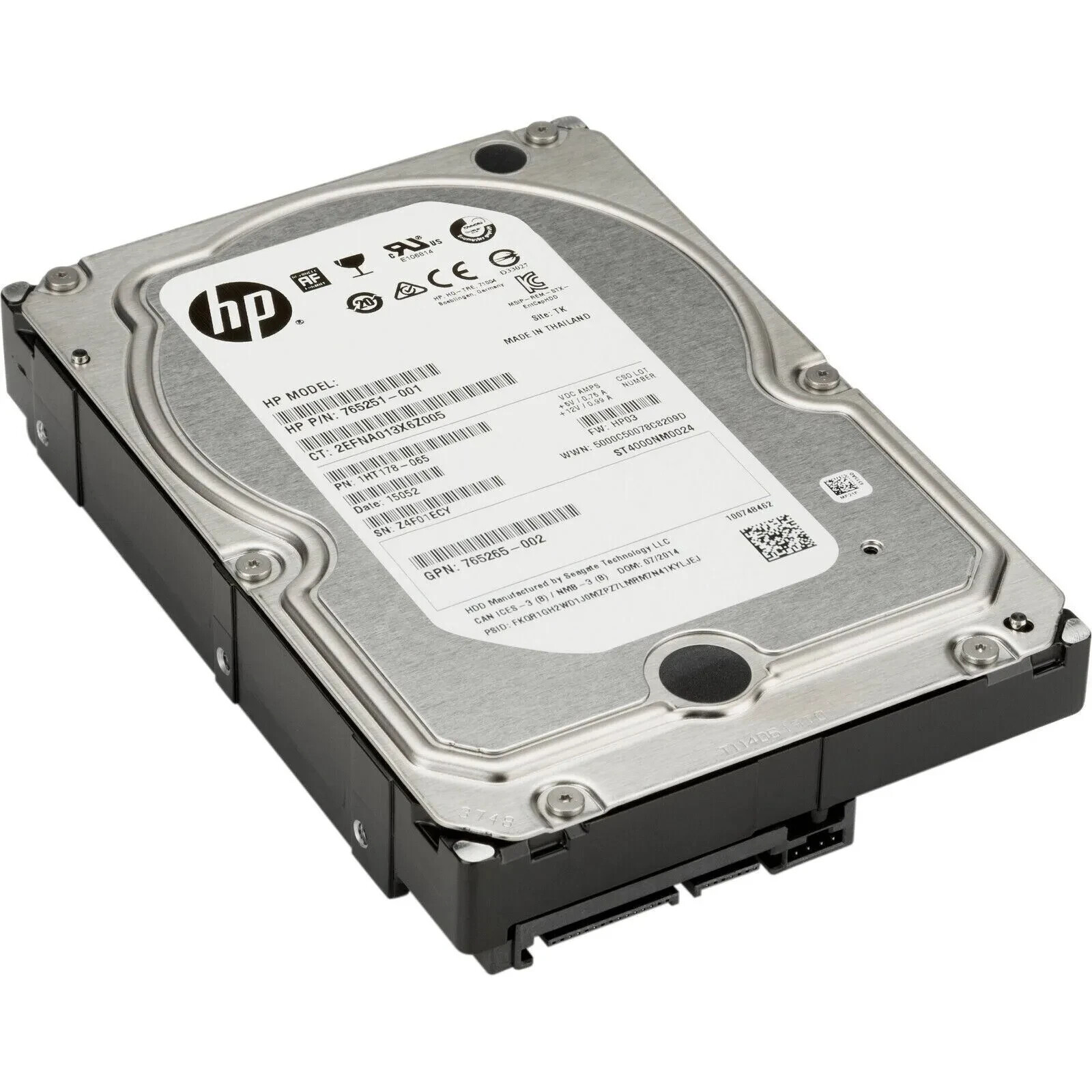 Internal HDD SATA 3.5" 500GB Hard Drive with Windows 11 Pro Installed