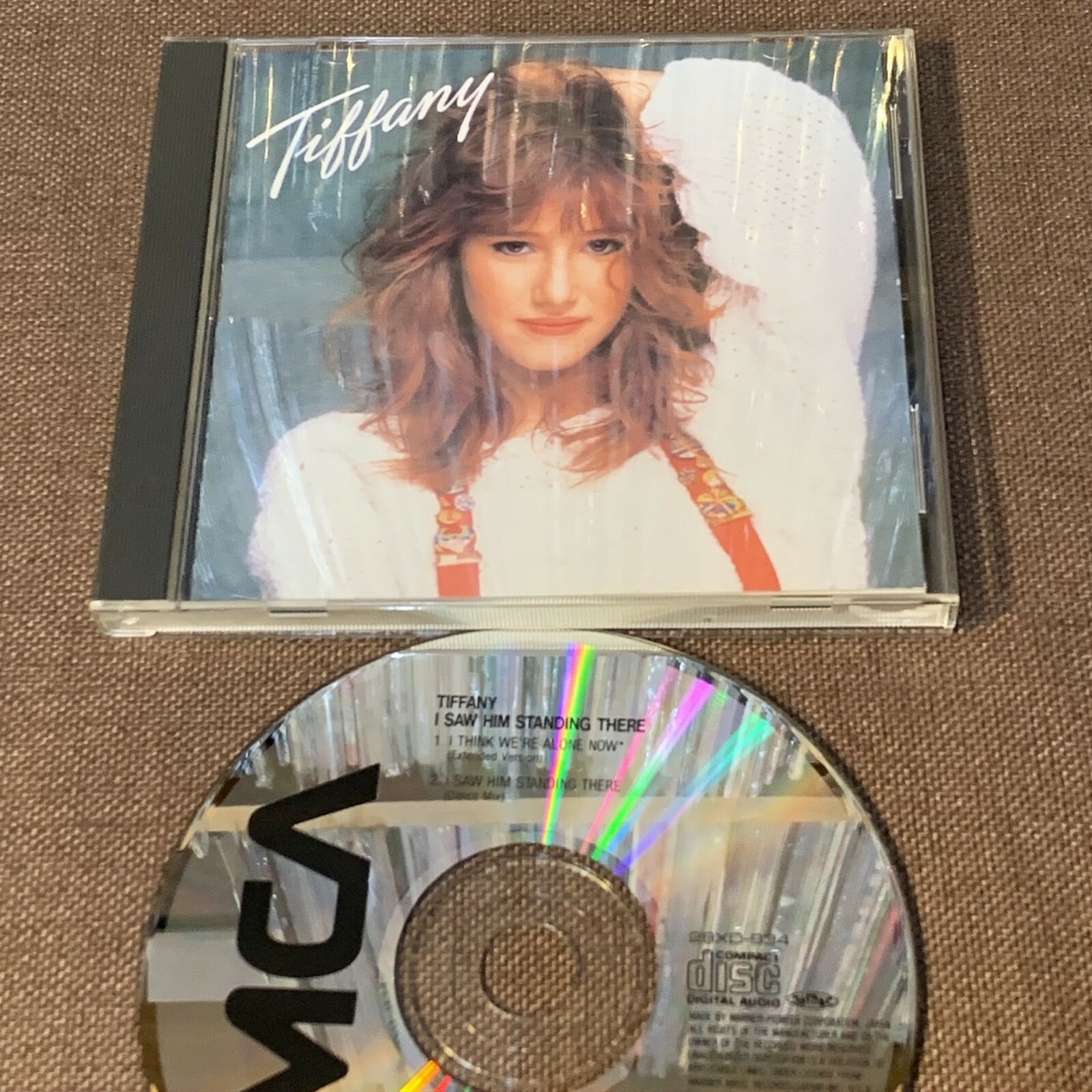 TIFFANY I Saw Him Standing There JAPAN CD 28XD-934 w/PS, NO