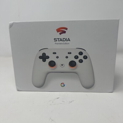 Google Stadia Premiere Edition Controller w/Chromecast Ultra w/box