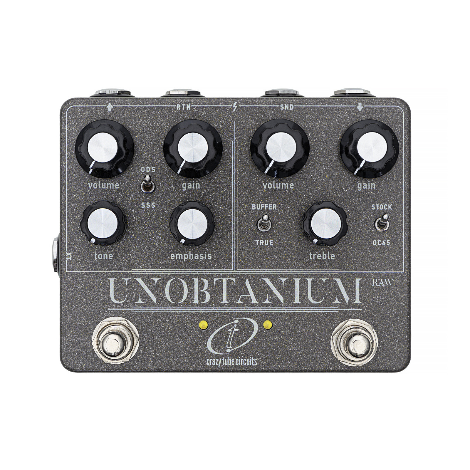 こうさん：Crazy Tube Circuits UNOBTANIUM Amazon.com: Crazy Tube Circuits Unobtanium Dual Overdrive