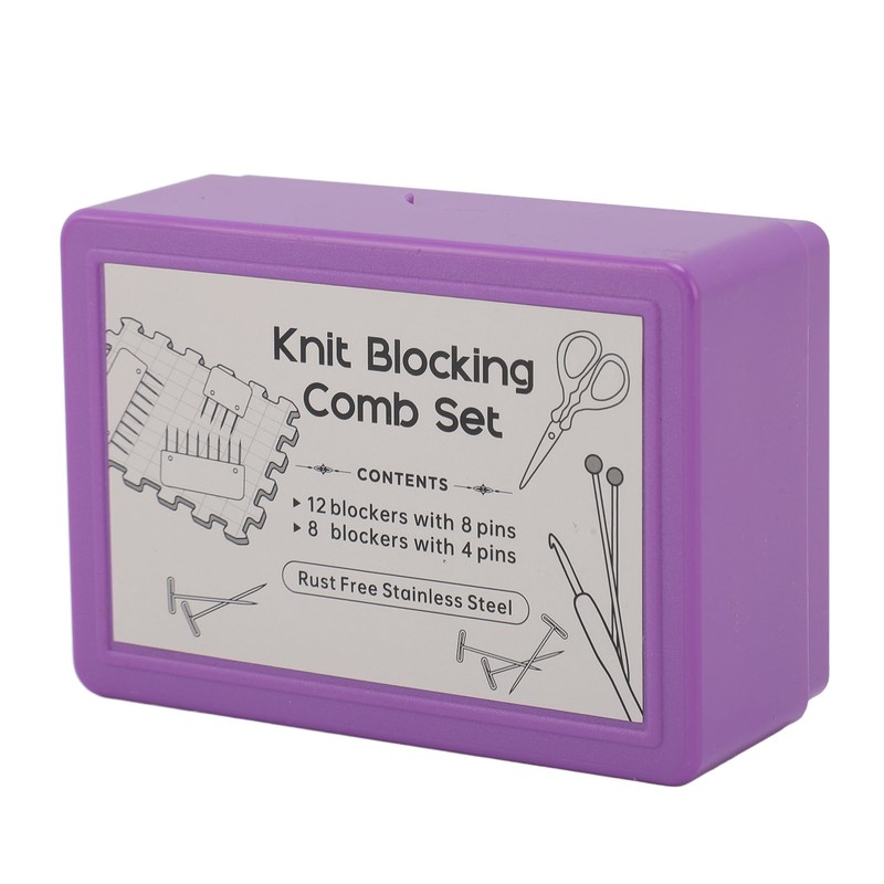 20x Strickblocker Stifte Set 4 Polig Und 8 Polig StrickblockierkÃ¤Mme Zum Blocki