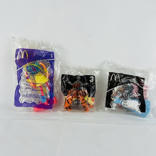 1997 ビンテージ マクドナルド ハンバーガー ぬいぐるみ 3点