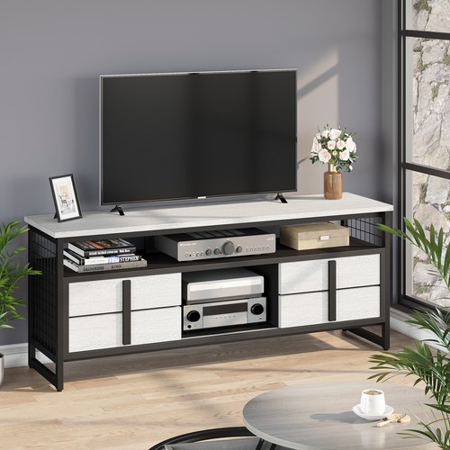 For 65/60/55 Inch Tv Entertainment Center Media Console Table