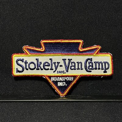 Stokely Van Camp Inc Indianapolis Indiana Logo Patch Vintage 1970s