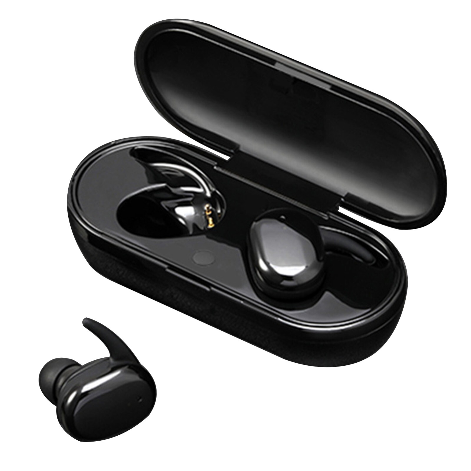 Bluetooth Wireless Touch Control Ear Pods with charging box.