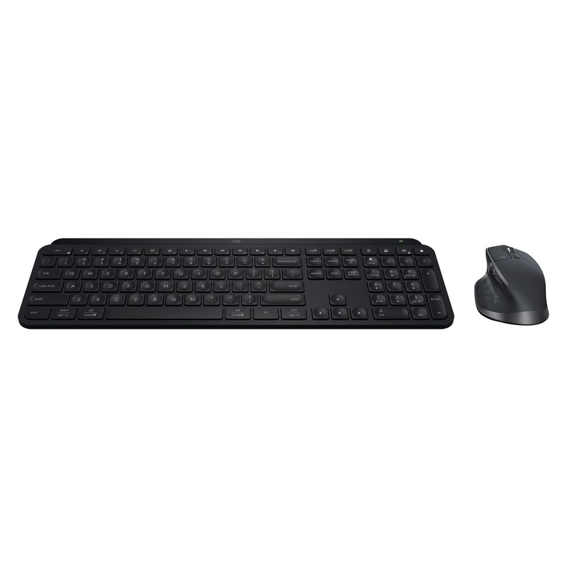 Logitech MX Master Keys Wireless Keyboard & MX Master 2S Wireless Mouse, Bundle