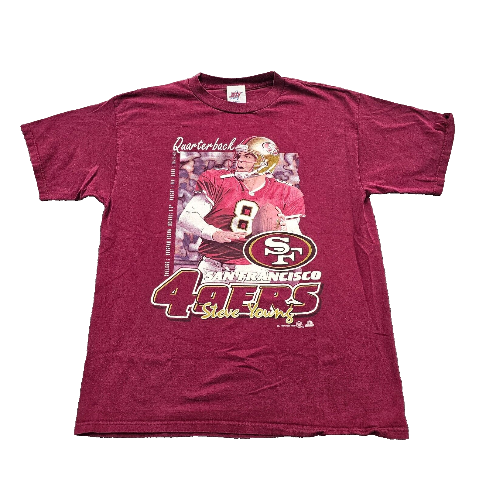 Vintage 1999 Joy Athletic T-Shirt Mens XL Sanfrancisco 49ers Vintage 1999 Joy Athletic T-Shirt Mens XL Sanfrancisco 49ers