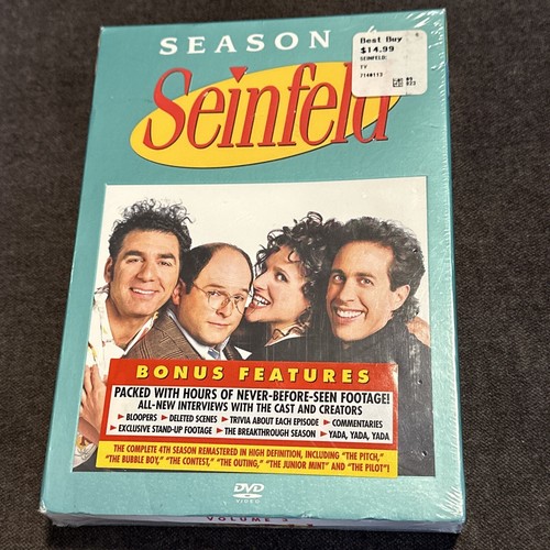 Seinfeld Season 4 DVD Box Set - NEW IN BOX - Jerry Seinfeld