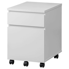 Ikea Malm Drawer Unit on Casters White 903.406.51 | eBay