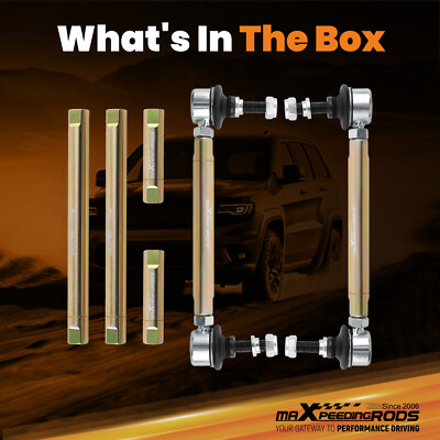 VORDERE EINSTELLBARE STABILISATOR ENDGLIEDER FOR BMW E46 M3 3ER E90/E91/E92/E93