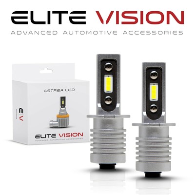 H3 LED Bulbs Fog Headlight White Super Bright Light 6000K Beam Conversion Kit 2x