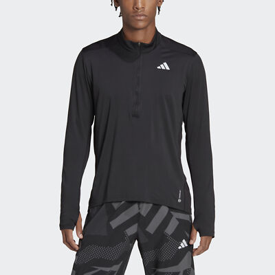 

Мужская футболка с молнией 1/2 adidas Own the Run