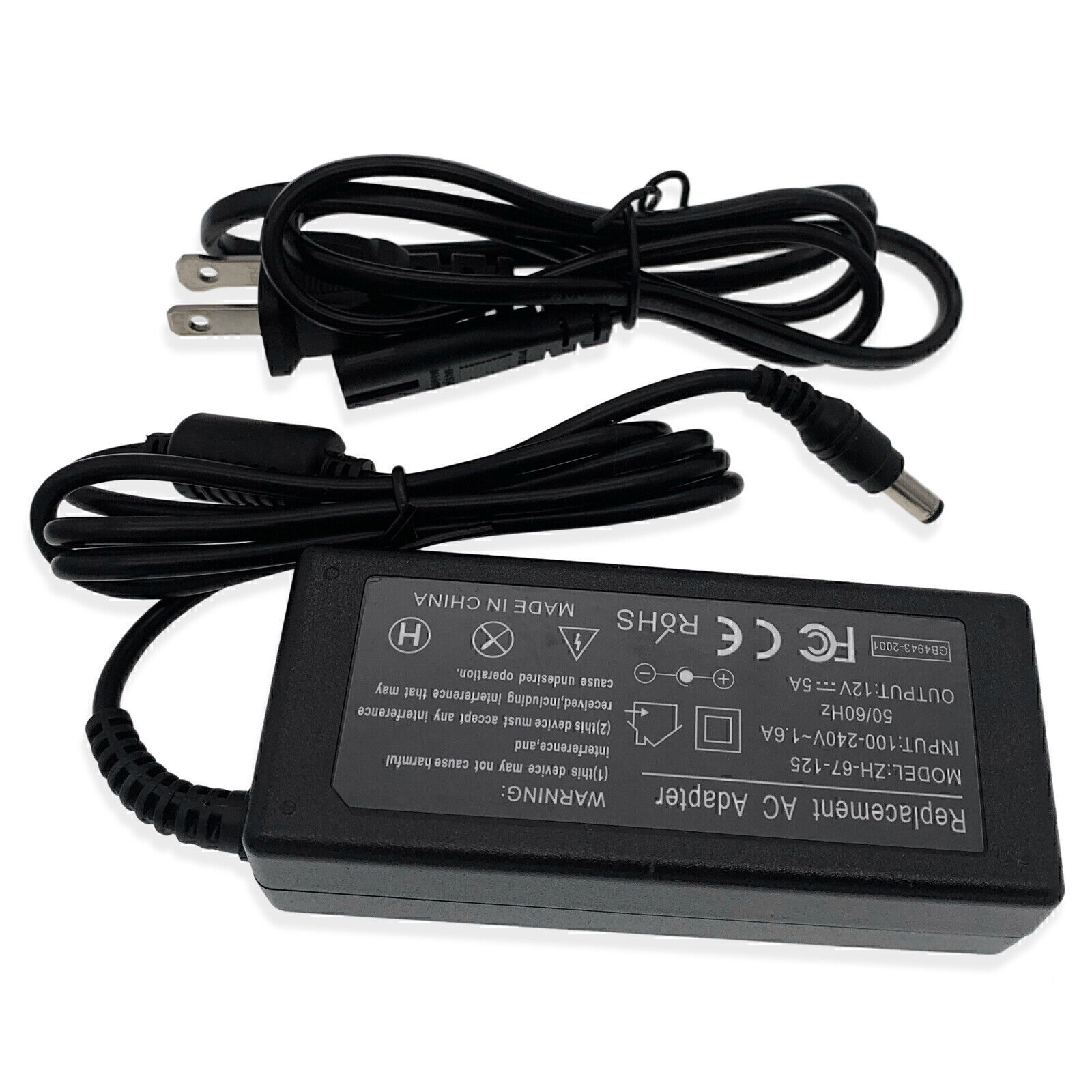 AC Adapter For Peloton GEN 3 (3rd Generation) Exercise Bike Charger Power Cord