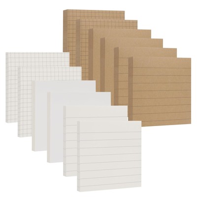 Post It Notes Pop-Up,Sticky Notes,3X3Inches,12Pads,Multiple Designs of Memo Pads