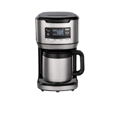 Hamilton Beach - FrontFill 12-Cup Coffee Maker with Water Filtration - Black
