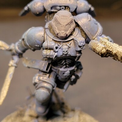DOOM MARINE HELMET DOOM ETERNAL (10x) compatable with warhammer 40k Primaris