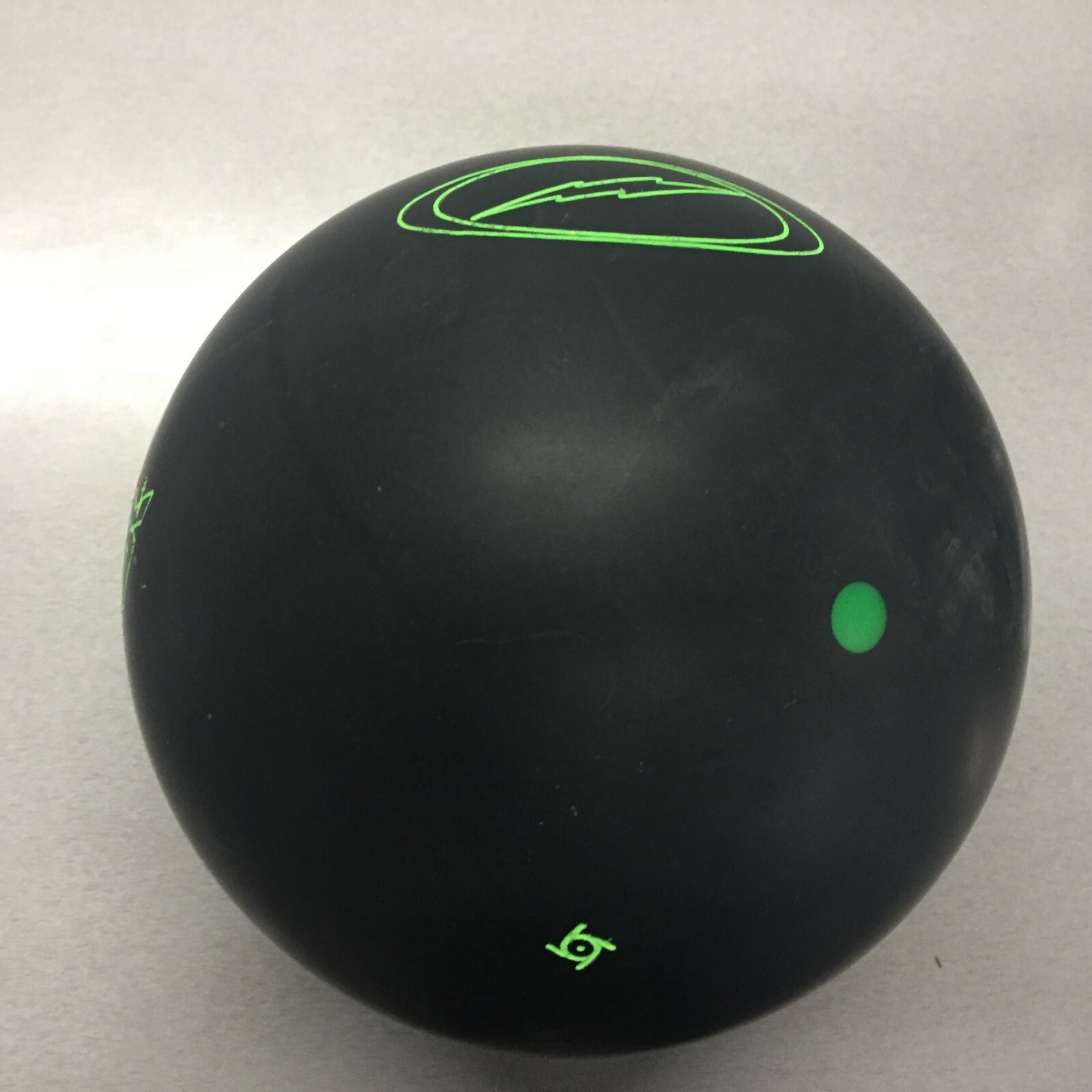 Storm Pitch Black Solid Urethane  bowling ball 16 LB.  NEW IN BOX!