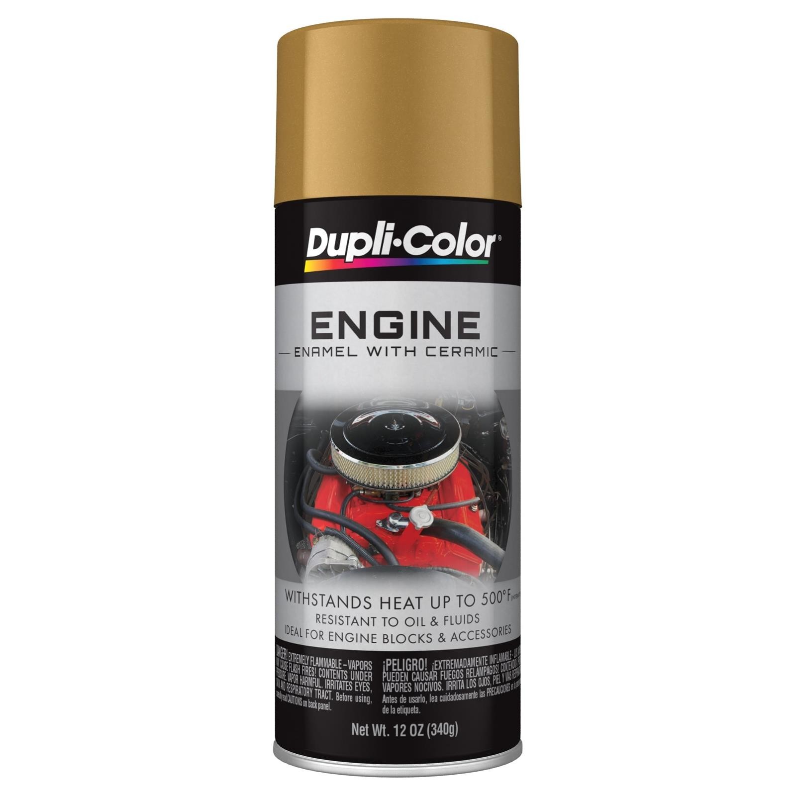 Duplicolor DE1604 Universal Gold Motor Engine Spray Paint