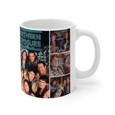Northern Exposure Ceramic Mug 11oz, Rob Morrow, John Corbett, Janine Turner