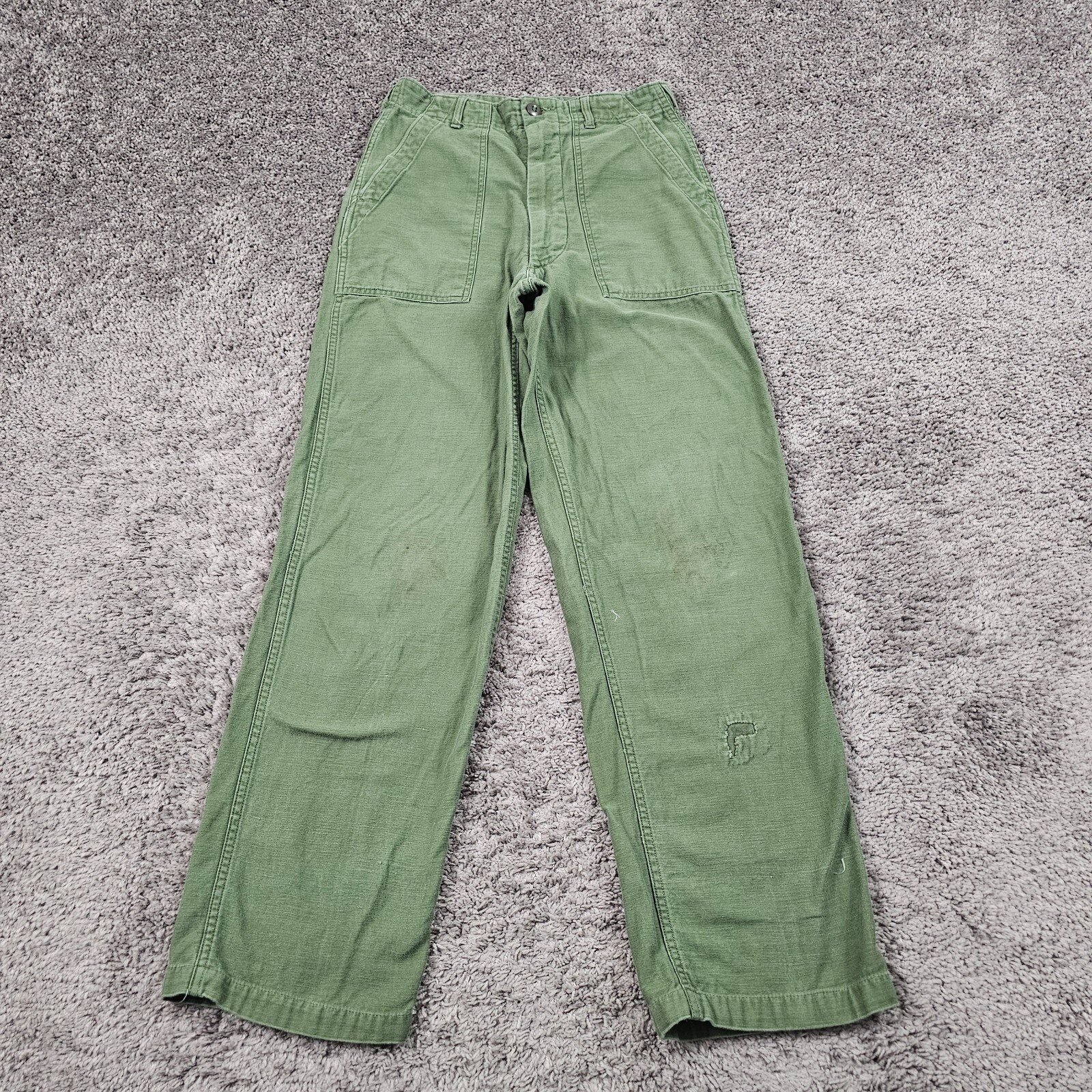 PHIGVEL GABARDINE ARMY TROUSERS カーキ 3 officer trousers (regular) khaki beige | phigvel makers co