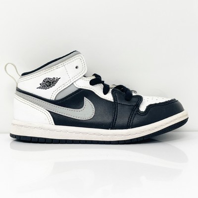 

Nike Girls Air Jordan 1 640735-073 Белые баскетбольные кроссовки Кроссовки Размер 10C, Белый, Air Jordan 1