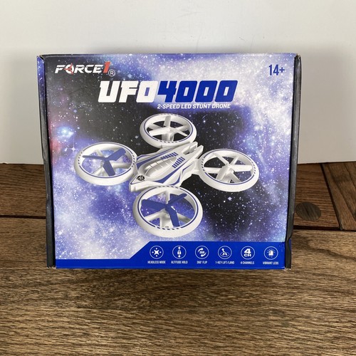 UFO 4000 LED RC 2-Speed Led Stunt Drone - Open Box