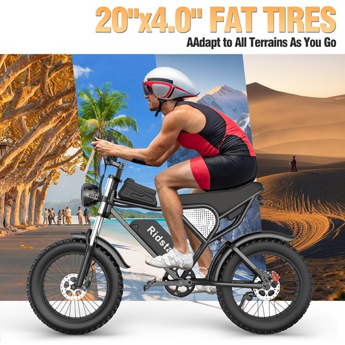 Ridstar Electric Bike 1000/1500/2000W 15/20/40Ah 20 Ridstar Electric Bike 1000/1500/2000W 15/20/40Ah 20