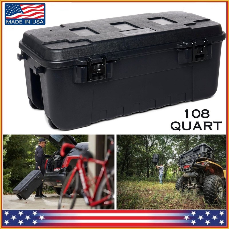Truck Bed Storage Box Heavy Duty Pickup Trailer Tool Chest